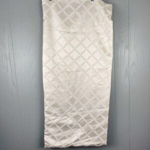 Lenox Laurel Leaf Gold Ivory Rectangle Tablecloth 70" x 83" Cotton Blend Classic